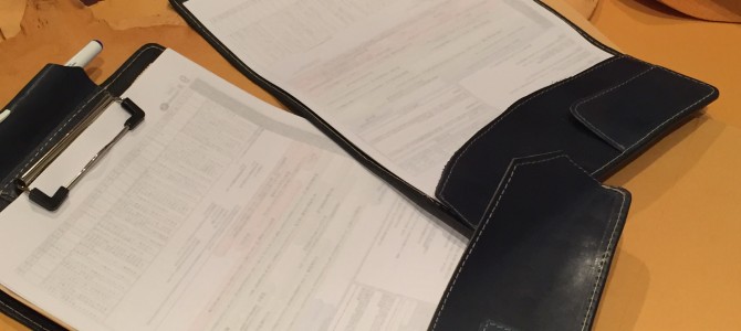 絵コンテパッドケースのセミオーダー